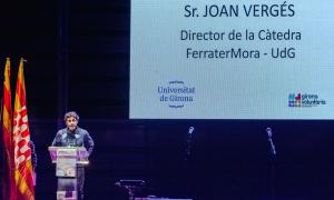 El professor Joan Vergés parla de valors